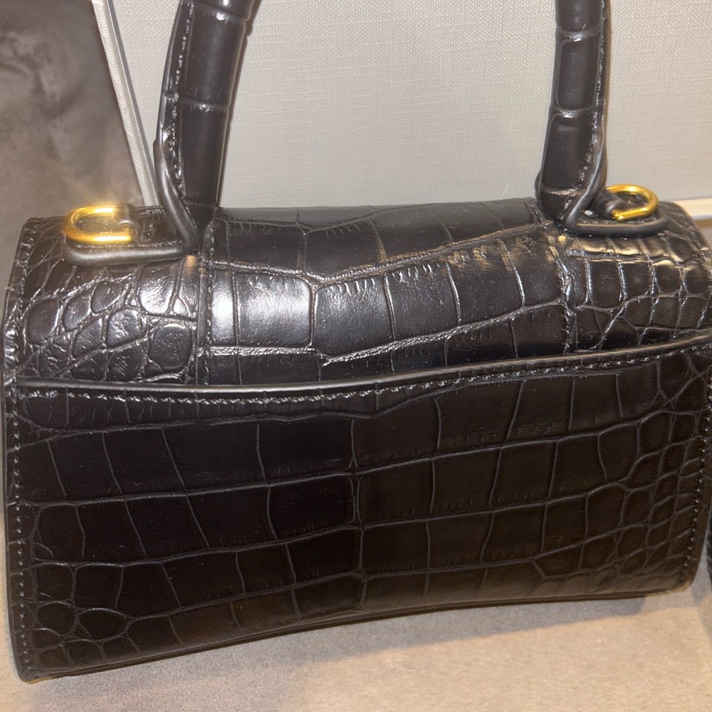 Hourglass Balenciaga Black Bag - Picture 11 of 16